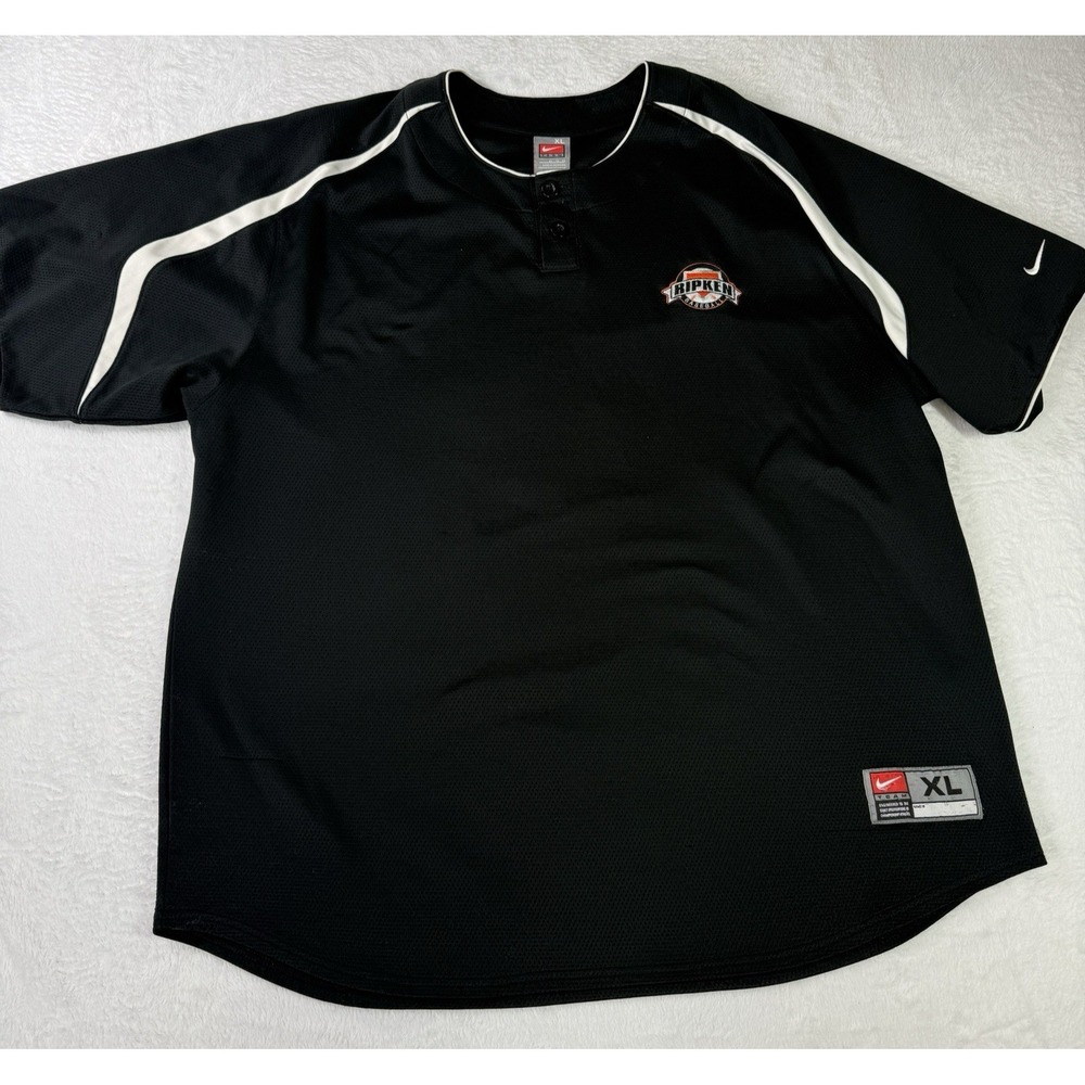 Vintage Cal Ripken Jersey Nike Dri Fit Team Mens size XL Black